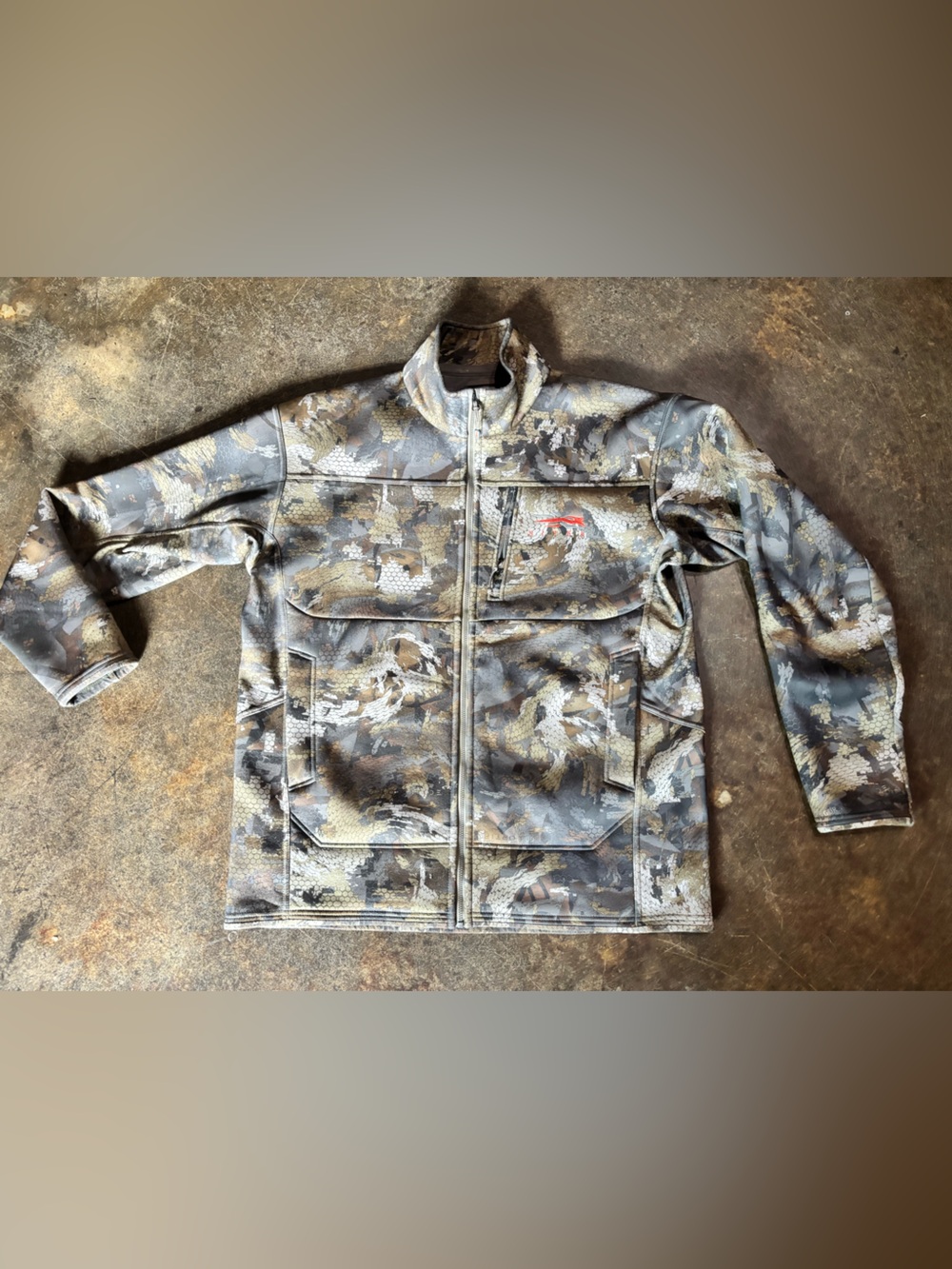 Sitka Traverse Camouflage Full-Zip Jacket